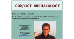 Desktop Screenshot of conflictarchaeology.com